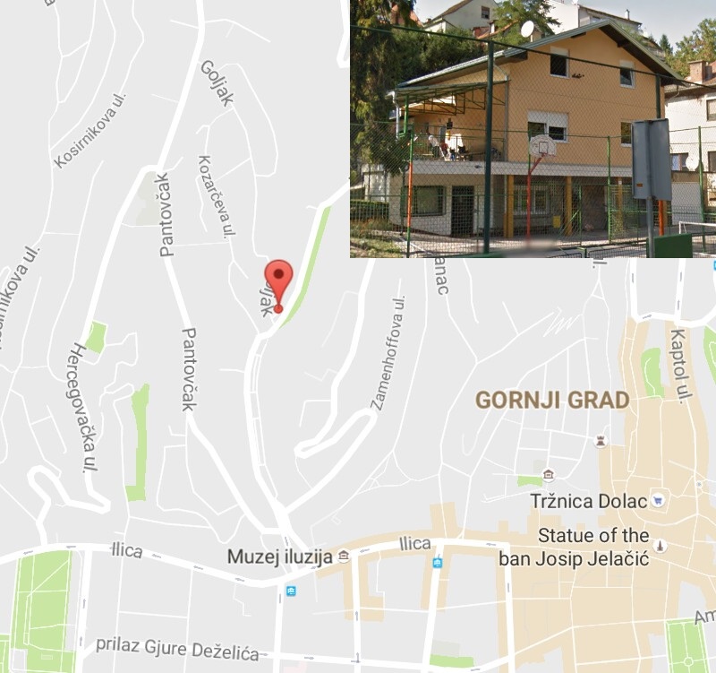 Lokacija Centra za odgoj i obrazovanje 