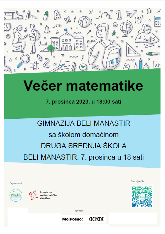 Veer matematike 2023 Gimnazija Beli Manastir