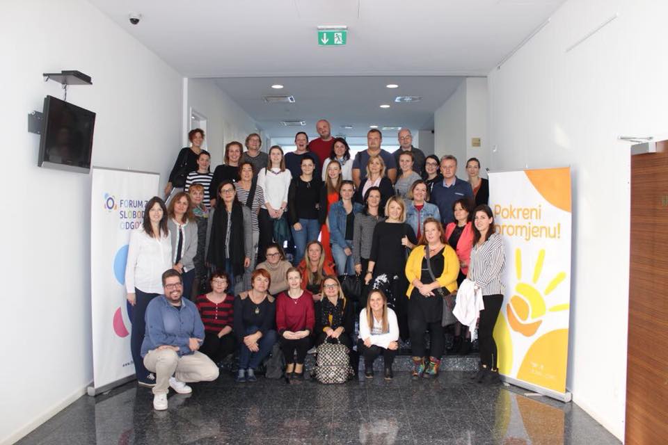 Slika 1. Sudionici projekta i edukacije u Sv. Martinu na Muri