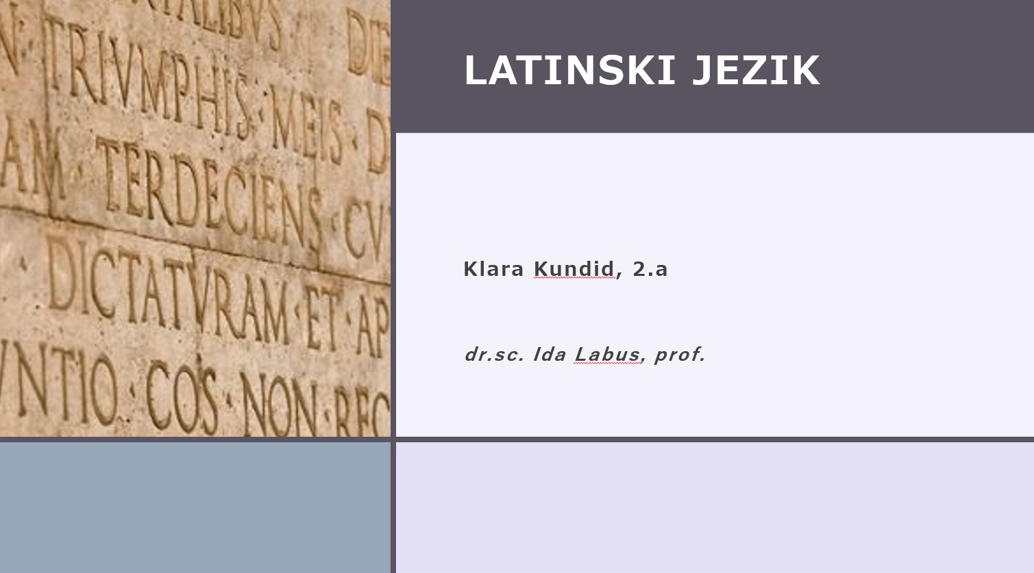 Latinski jezik