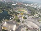Predivan Pogled Sa Olimpijskog Tornja (Olympiaturm) U Mnchenu