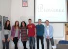 Ekipa Zaduena Za Prezentaciju S Prof. Svjetlanom Pera : Iva, Martina, Niko, Stefano I Karlo