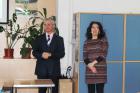 Ravnatelj Je Zaelio Doborodolicu Uz Prevoditeljicu, Prof. Svjetlanu Pera