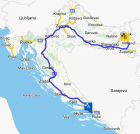 Da Se Posjetimo Gdje Smo I Koji Put Moramo Prei Da Bi Stigli Nazad U Luku Drvenik.