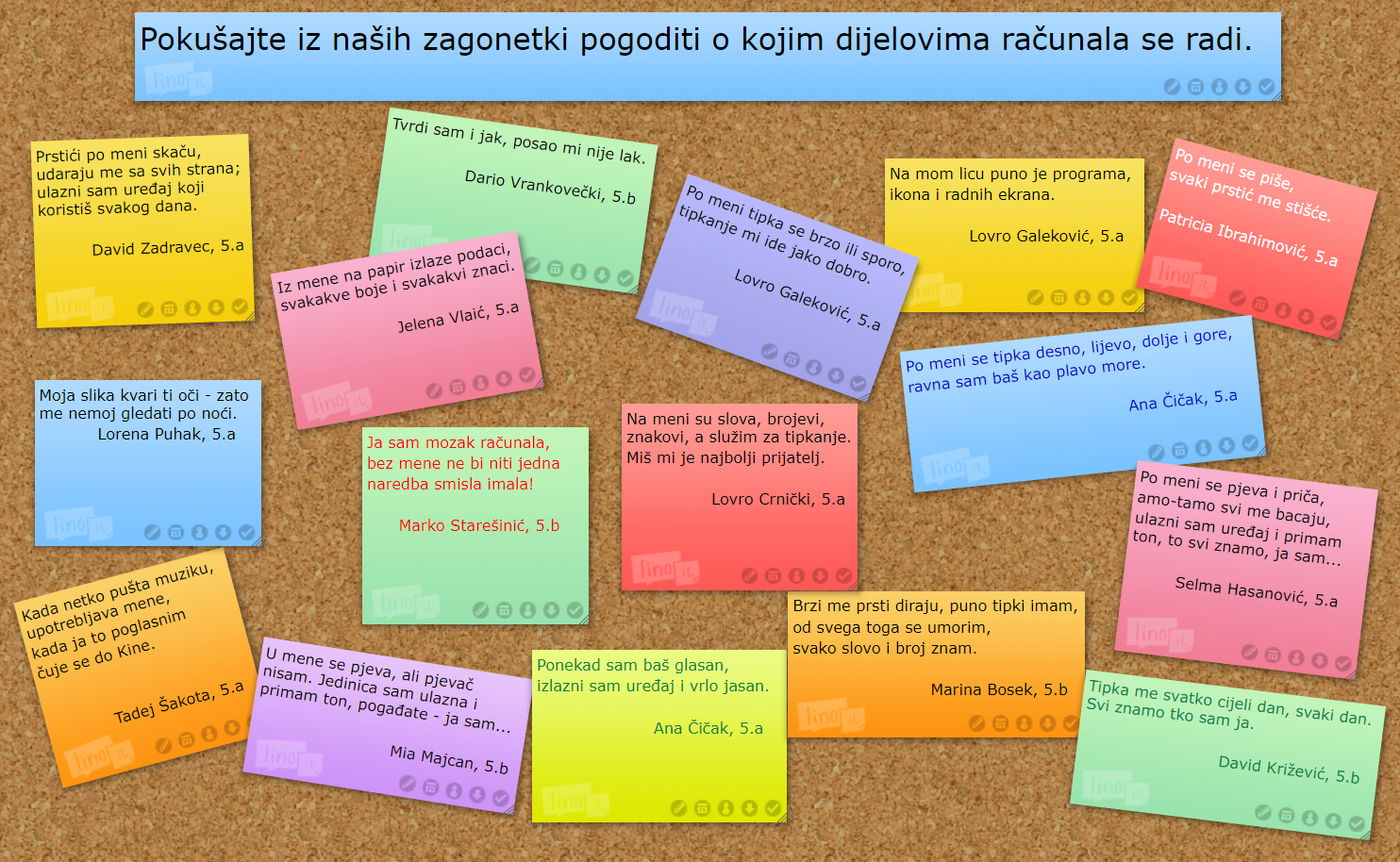 Dijelovi raunala