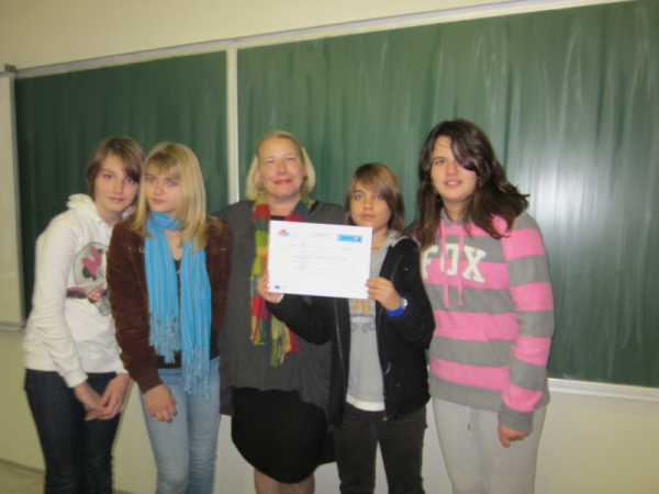 ponosni na nagradu za najbolji eTwinning projekt za 2010 11
