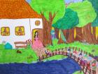 Ilustracija Za Bajku - Josipa Matanovi 8.A (Flomasteri)