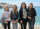 …Ana, Klara I Ivona S Mentoricom Prof. Kljajo Nakon Nastupa Uivale Su Na Suncu I Svjeem Morskom Zraku…