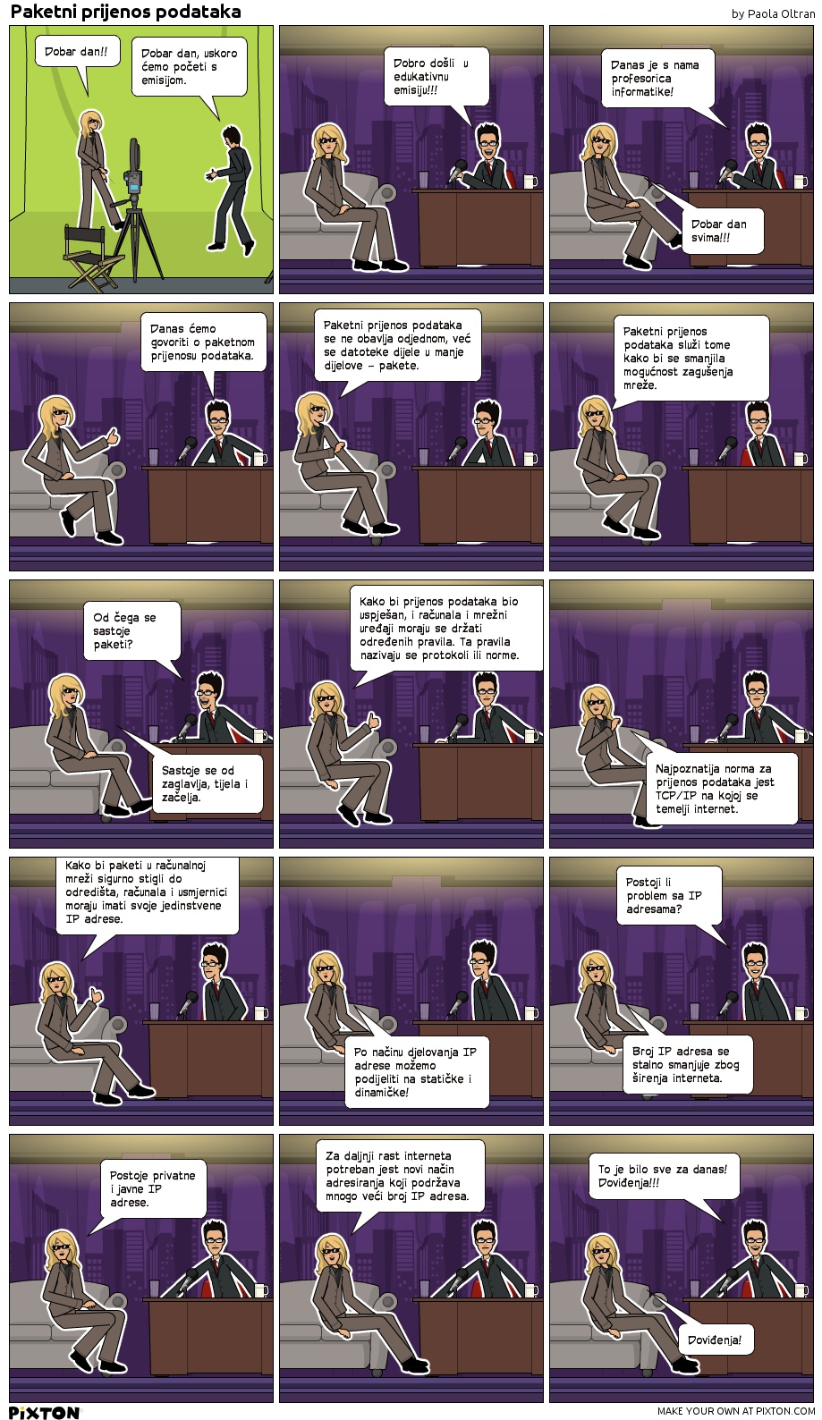 Strip - paketni prijenos podataka mreom