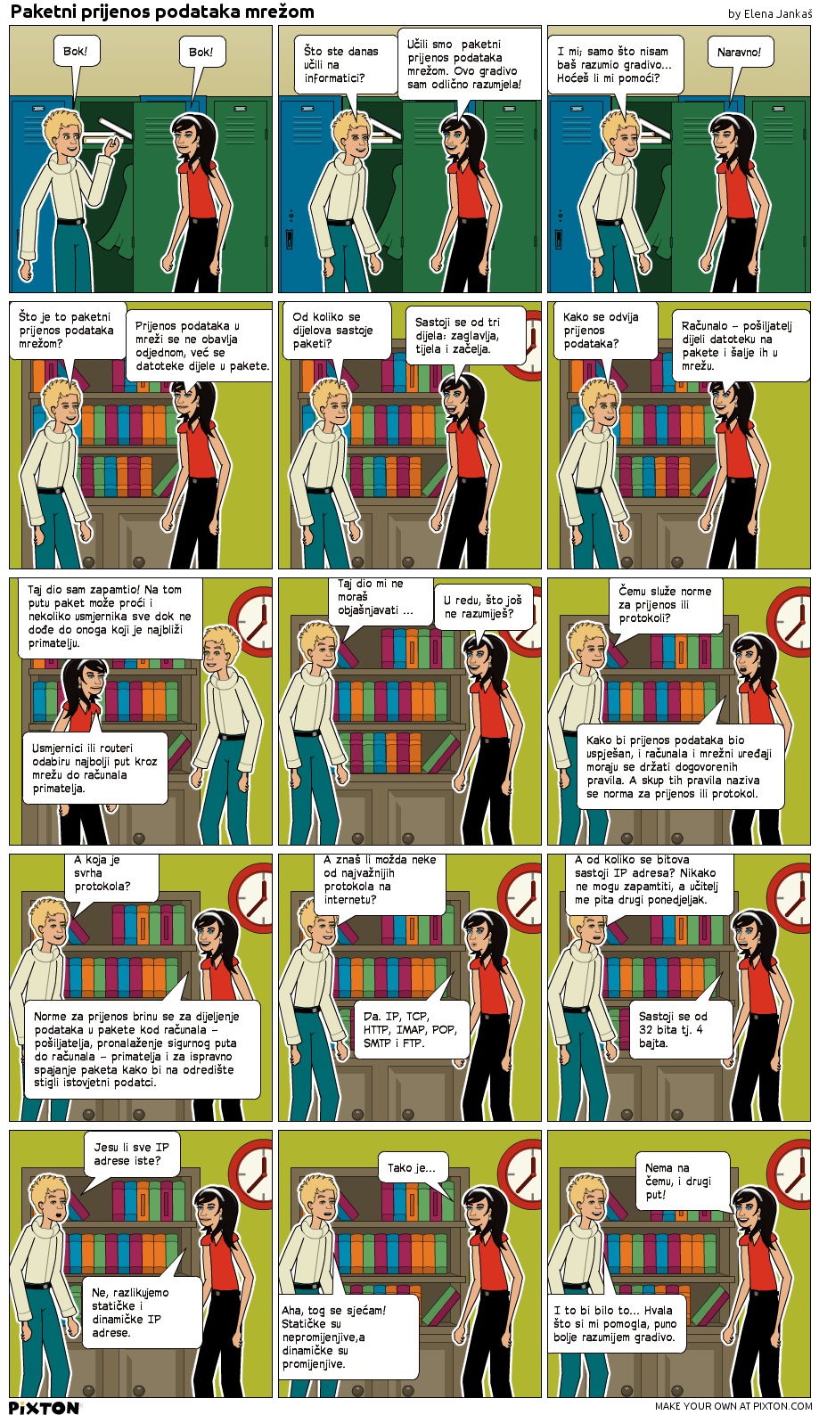 Strip - paketni prijenos podataka mreom