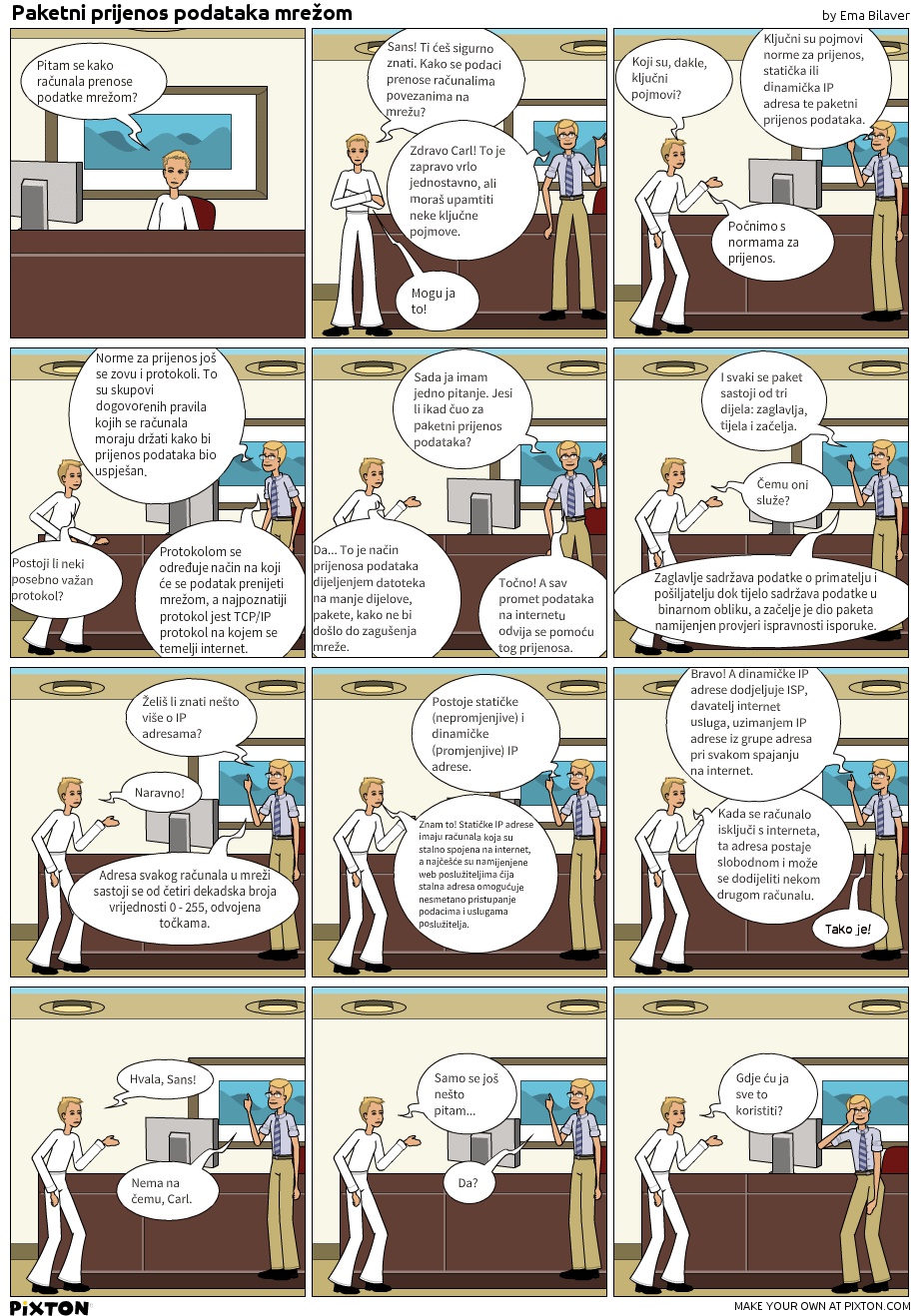 Strip - paketni prijenos podataka mreom
