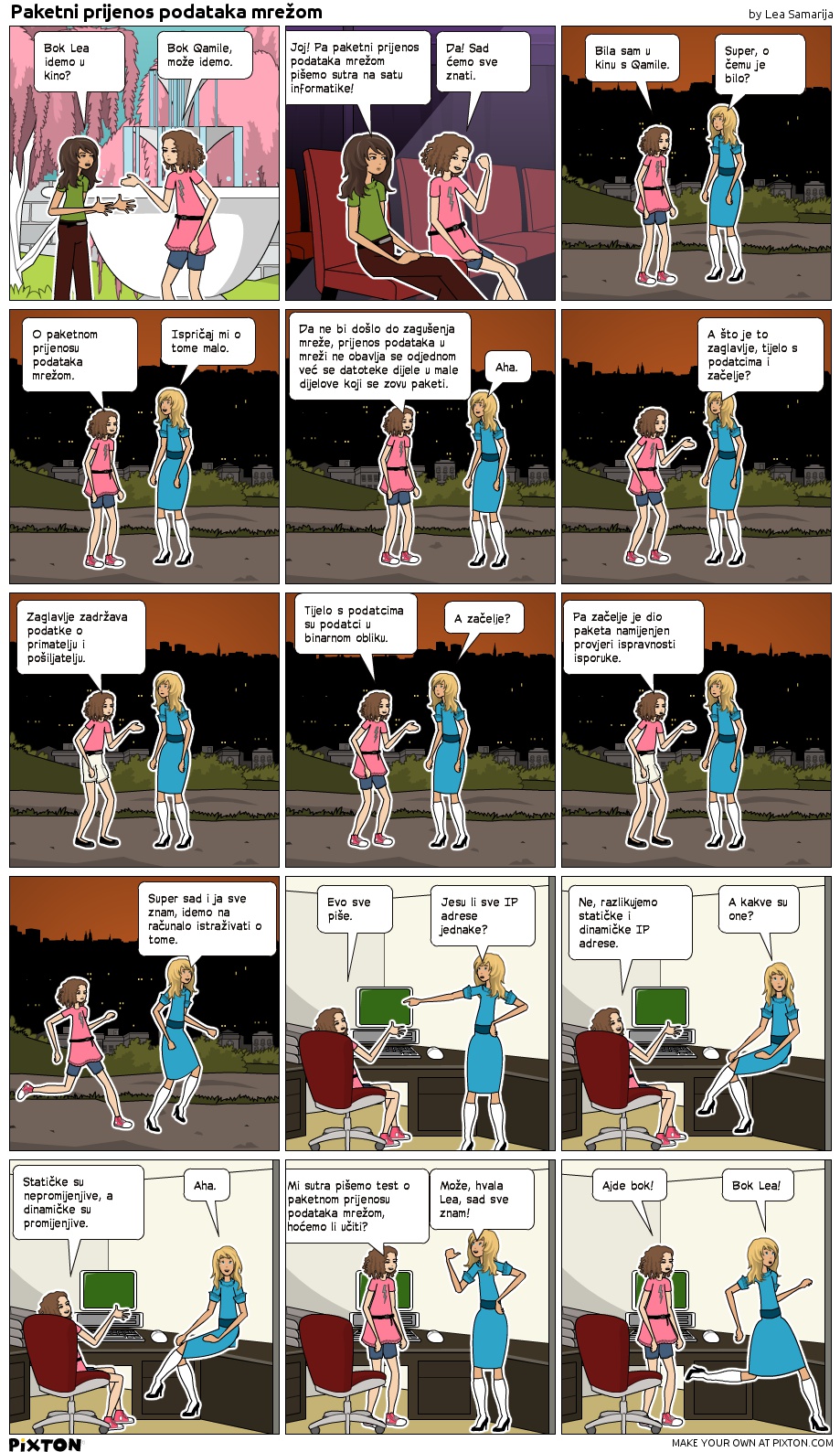 Strip - paketni prijenos podataka mreom