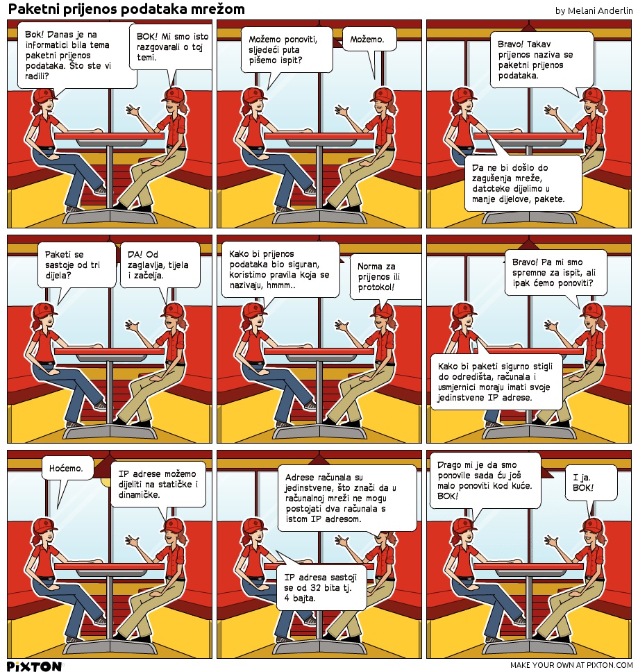 Strip - paketni prijenos podataka mreom