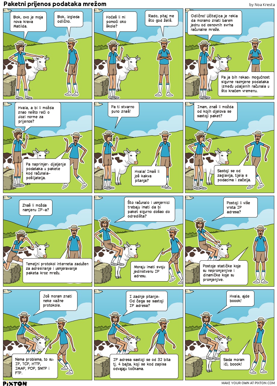 Strip - paketni prijenos podataka mreom