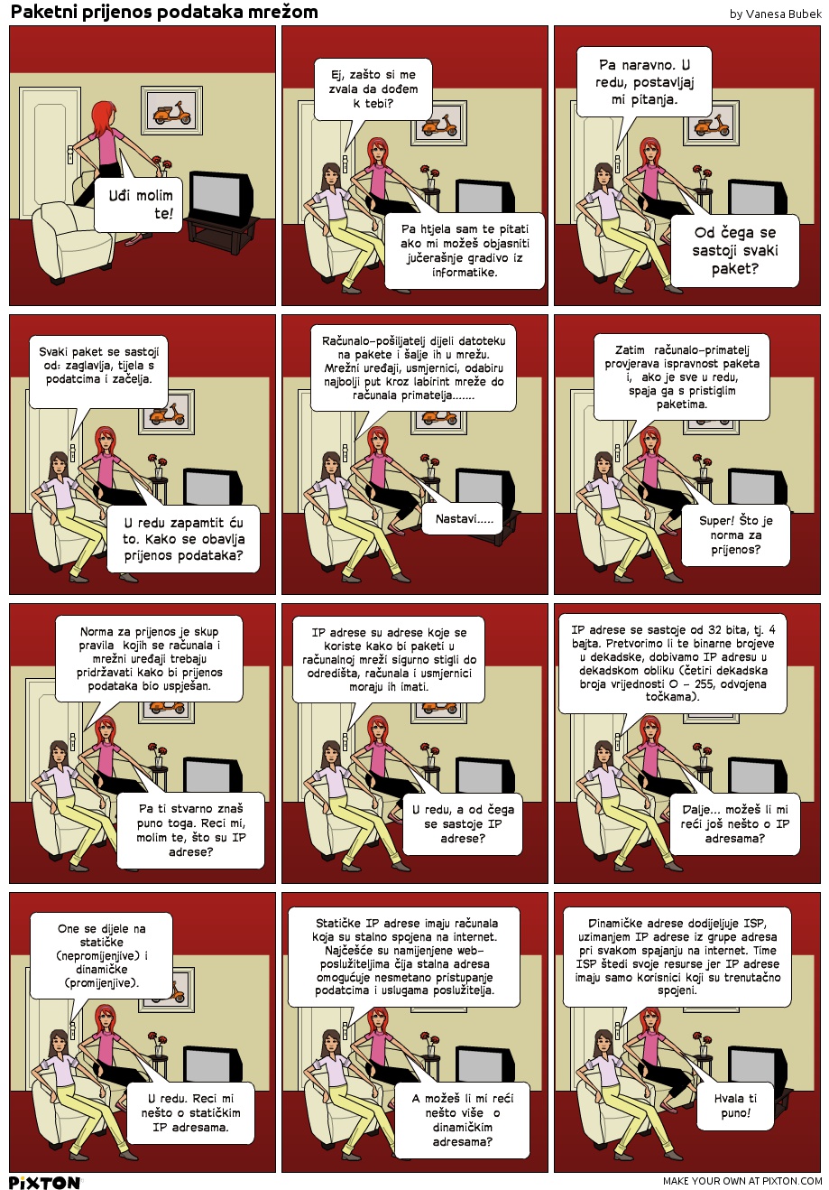 Strip - paketni prijenos podataka mreom