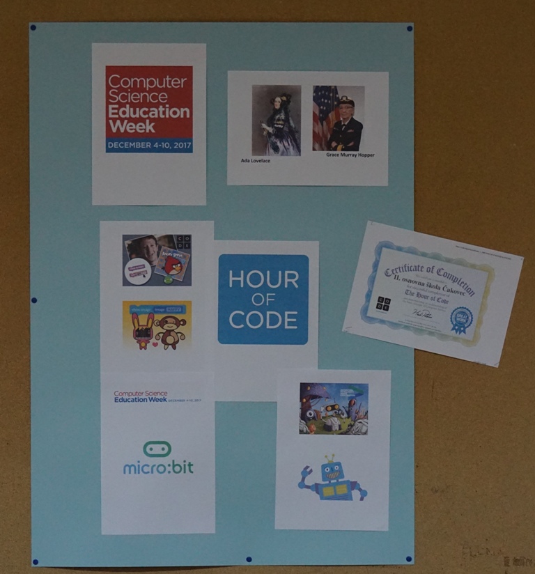 Hour of Code II. O akovec Robotic Challenge
