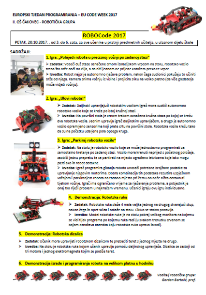 CODEWEEK ROBOCODE 2017