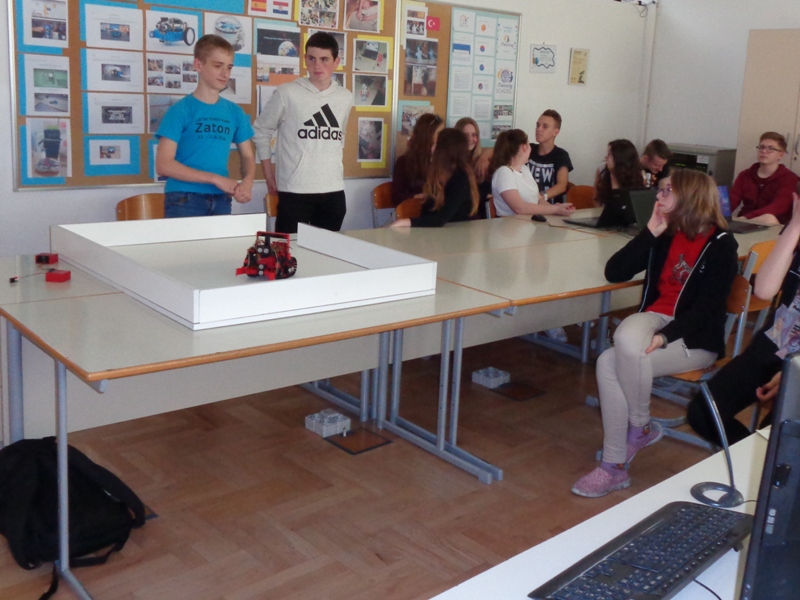 Videokonferencija eTwinning projekt Robotic Challenge