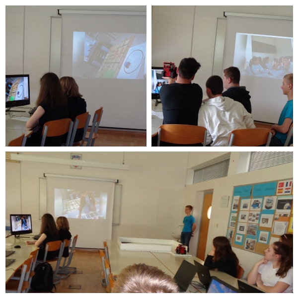 Videokonferencija eTwinning projekt Robotic Challenge