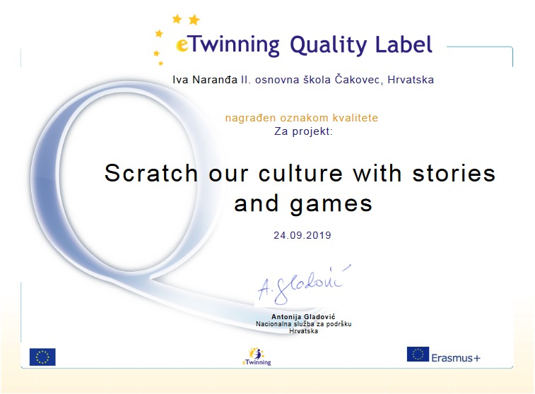 eTwinning oznaka kvalitete QL