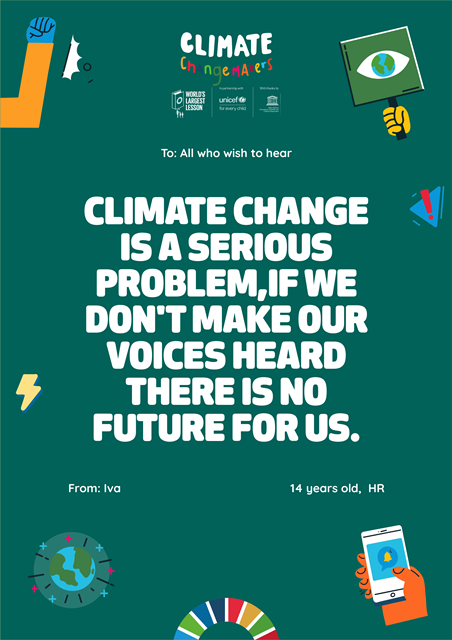 WLL Climate Changemakers - eTwinning project My Water Footprint