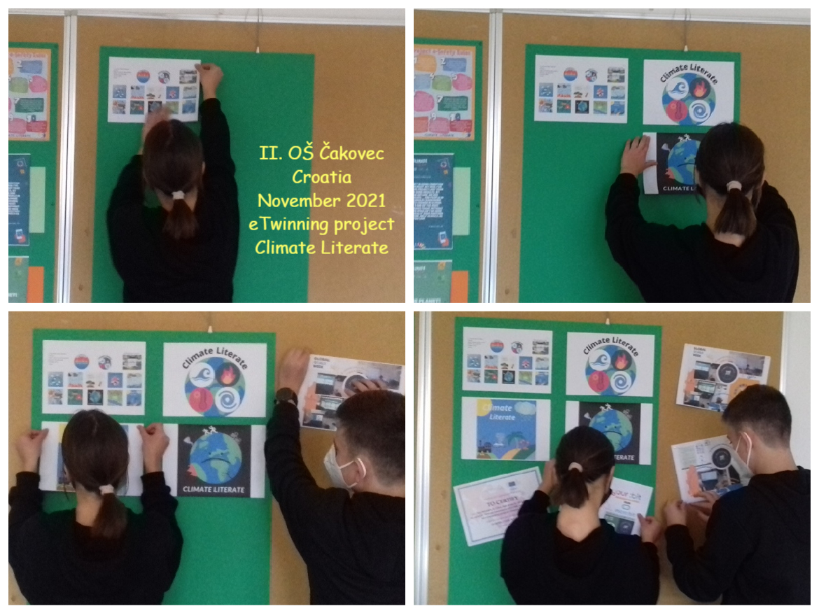 eTwinning projekt Climate Literate - pano