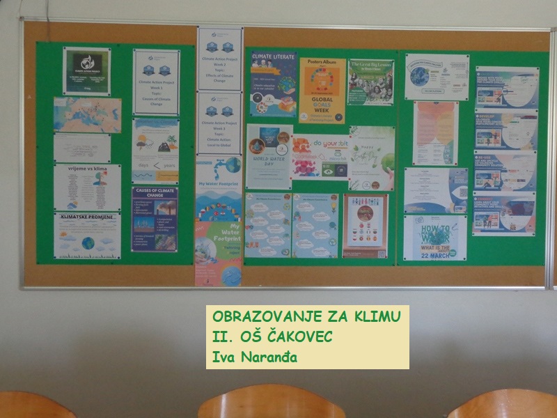 obrazovanje za klimu - projekti - II. O akovec