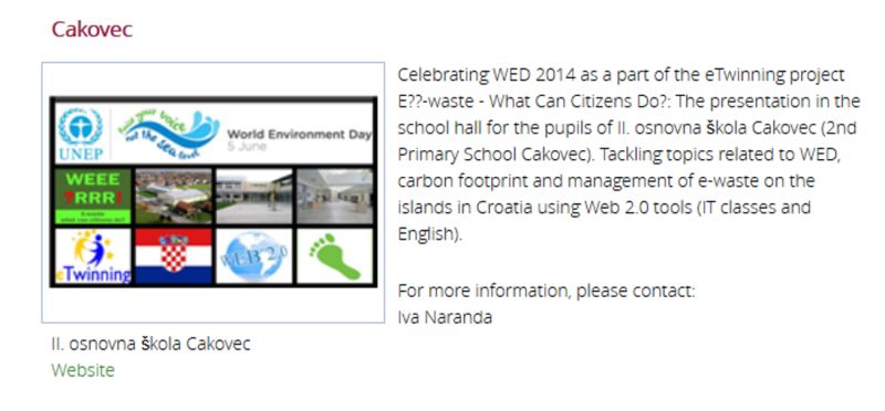 WED 2014 - II. OSNOVNA KOLA AKOVEC, CROATIA