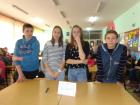Grupa The Best - Mario Peninik (8. A), Lucija Rukavina (8. B), Ivana Fabu (8. B) I  Draen Muar (8. A)