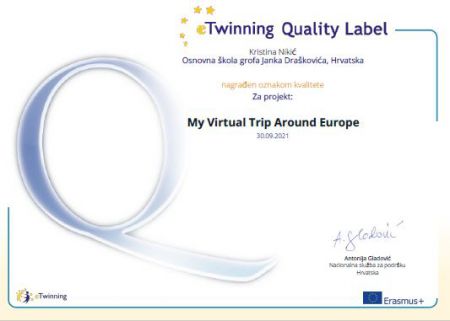 eTwinning National Quality Label