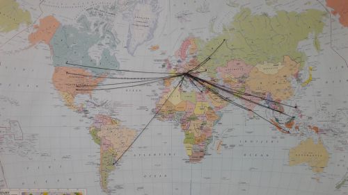 world map