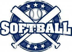 14404792-vintage-softball-sport-stamp