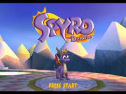 spyro start menu