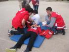 Pokazna Vjeba Pruanja Prve Pomoi- Volonteri Mladei CK – Split Te Jakov, Klara I Neven.