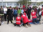 Pokazna Vjeba Pruanja Prve Pomoi- Volonteri Mladei CK – Split Te Jakov, Klara I Neven.