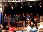 English And Croatian Teams Together On The Stage