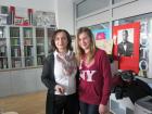 Spisateljica Ankica Blainovi-Kljajo I Sara Borzi, Novinarka kolskog Lista ''Zrake'' O Jelkovec.