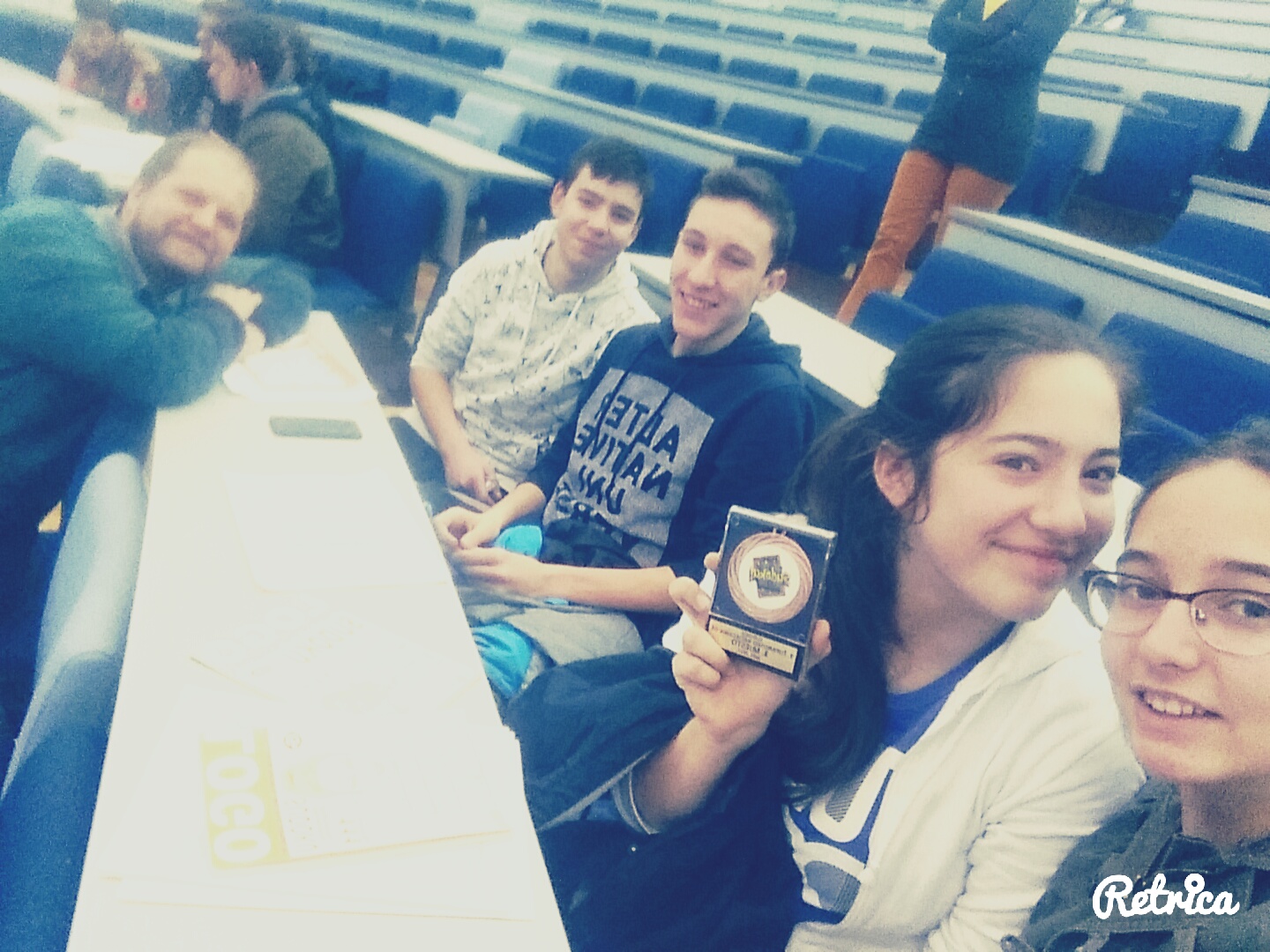 Selfi s medaljom za 3. mjesto