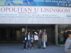 Ispred Dvorane Vatroslav Lisinski