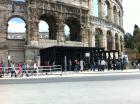Pula, Ispred Arene