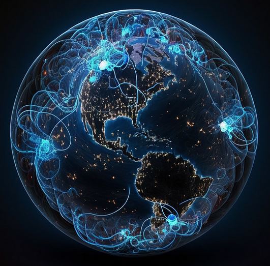 Leo Reynolds: Electrons bouncing around the world