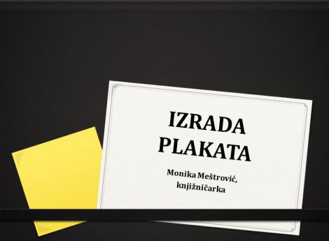 Izrada plakata
