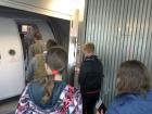 Ulazak U (Vei) Avion Za Bukuret... Dobili Smo I Besplatne Novine, Msli Za Doruak I Napitke Tijekom Leta... Hvala Lufthansa!