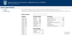 MZO - Objavljeni propisi - Pretraiva