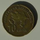 Azerbajdanski Manat (AzəRbaycan Manatı); Prikazan Je Teritorij Azerbajdana, Ukljuujui I Regiju Nagorno-Karabah U Kavkazu, Koja Se Odvojila Jer Je Naseljena Armencima. Premda Je Slubeno Dio Azerbajdana, Zapravo Je Neovisna.