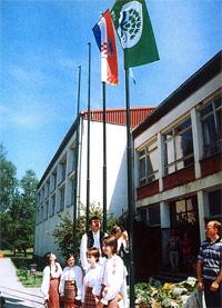 Sveano podizanje Zelene zastave ispred kole 30. svibnja