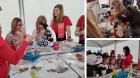 Treai Promatraju Crve I Gljive Pod Mikroskopom