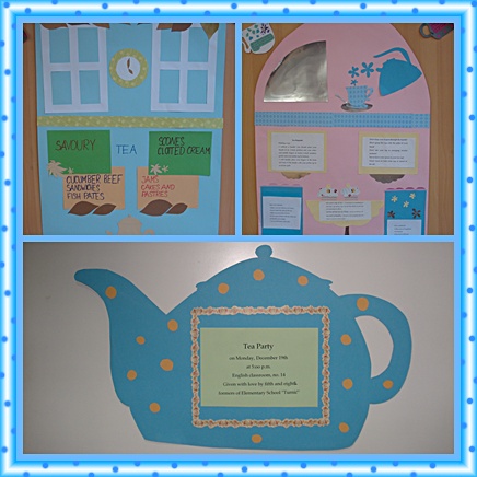 Plakat i pozivnice za Tea party
