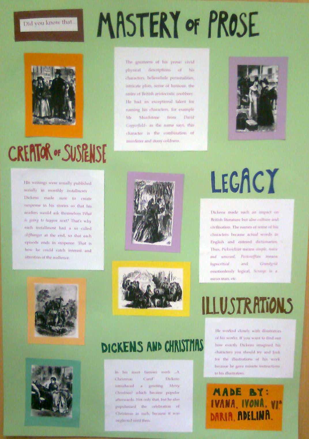 Plakat 2 Charles Dickens - O "Turni"