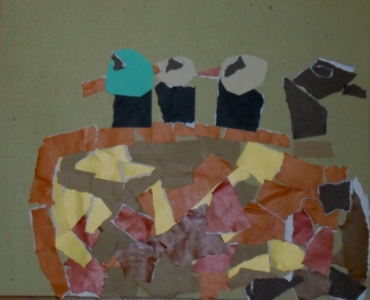 Ptice u gnijezdu - Kristian L. i Gleb P., 2.a